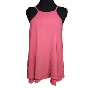 Pink Sleeveless Top